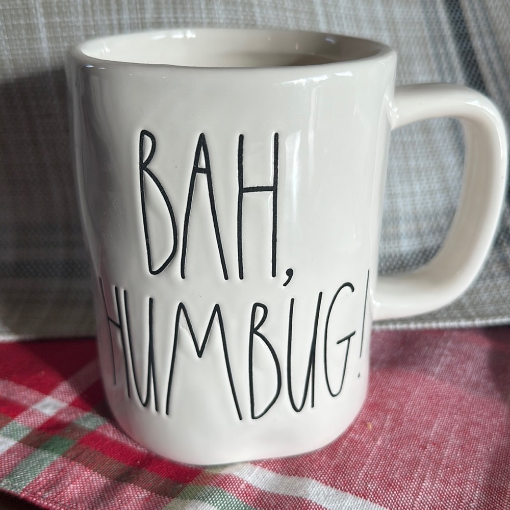 Rae Dunn Magenta Bah Humbug Mug